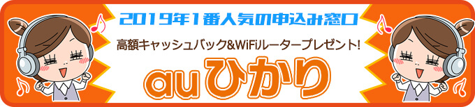 auひかりの申し込み窓口