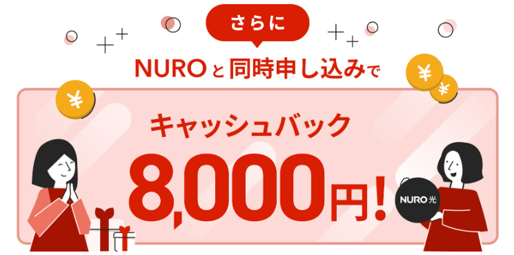NUROでんき　キャッシュバック