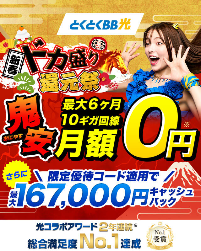 GMOとくとくBB光アクセス 2024年2月追加 フッターバナー